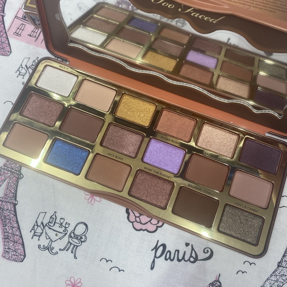Too faced better than chocolate palette Damaged Box 100% Authentic - Picture 3 of 8